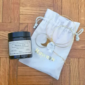 Coffret méditation Bougie et Suncatcher